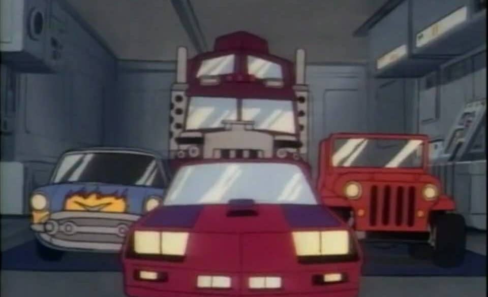 cartoon vehicles of the 80's MASK