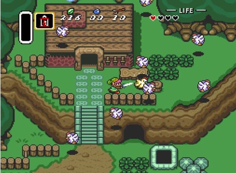 zelda link to the past snes classic