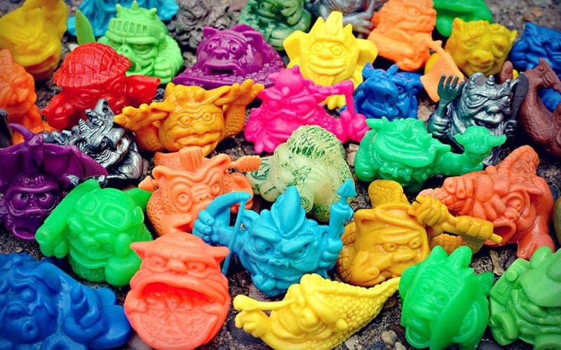 Several Mini Boglins