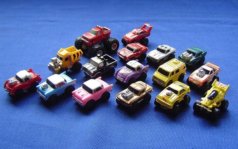 A Selection of micro Machines in a triangle